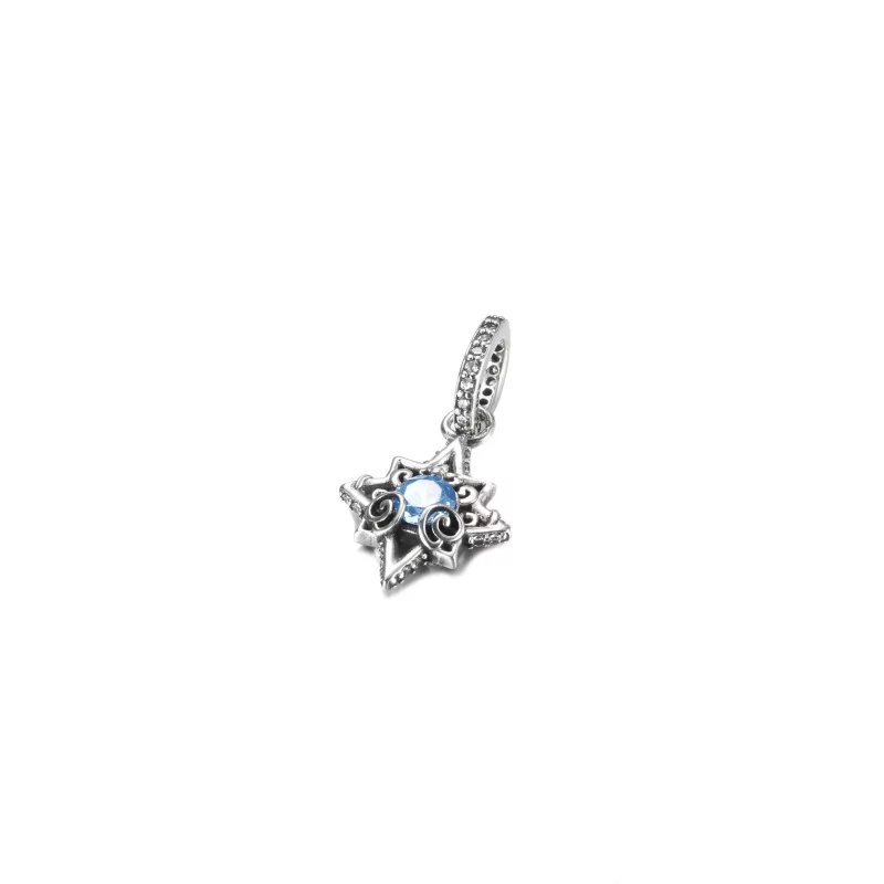 (imagen para) Colgante PANDORA Disney Cenicienta Estrella Azul - 399560C01 - Ver 2