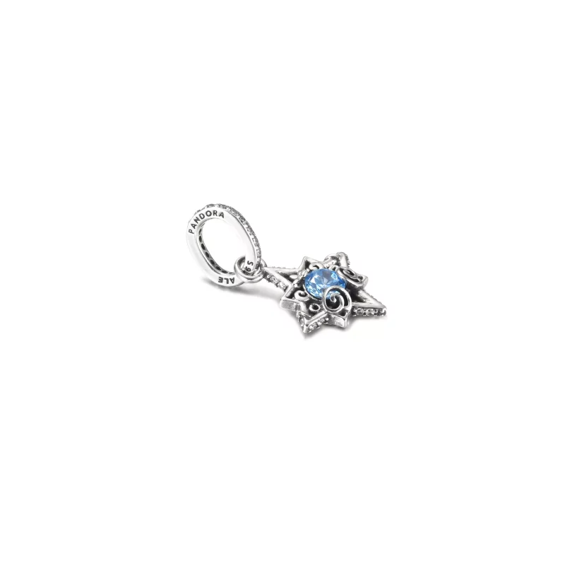 (imagen para) Colgante PANDORA Disney Cenicienta Estrella Azul - 399560C01 - Ver 4