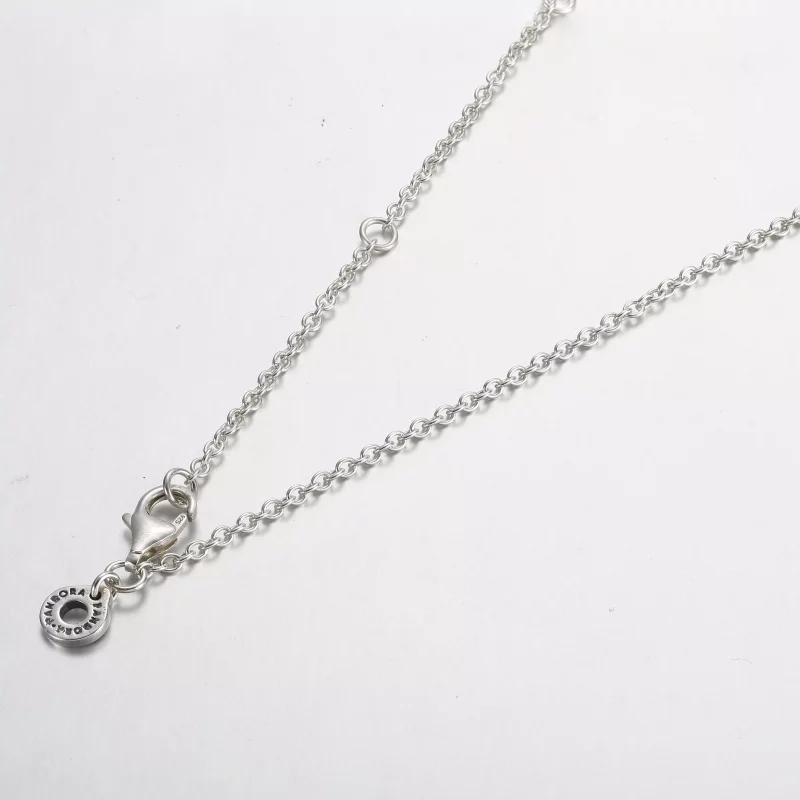 (imagen para) Colgante y collar con pavé y cuentas de la firma Pandora - 392308C01 - Ver 4