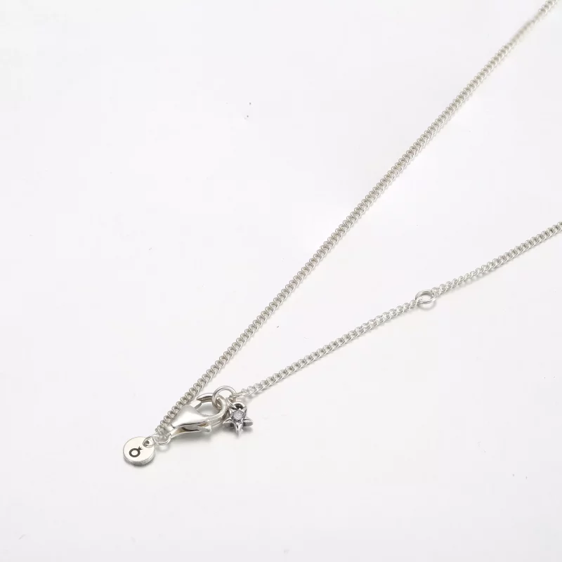 (imagen para) Colgante y collar de estrella fugaz de Pandora - 362204C01 - Ver 4