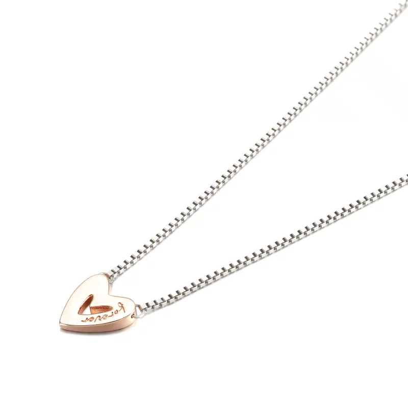 (imagen para) Collar PANDORA Corazón a Mano Alzada Brillante - 380089C01 - Ver 3