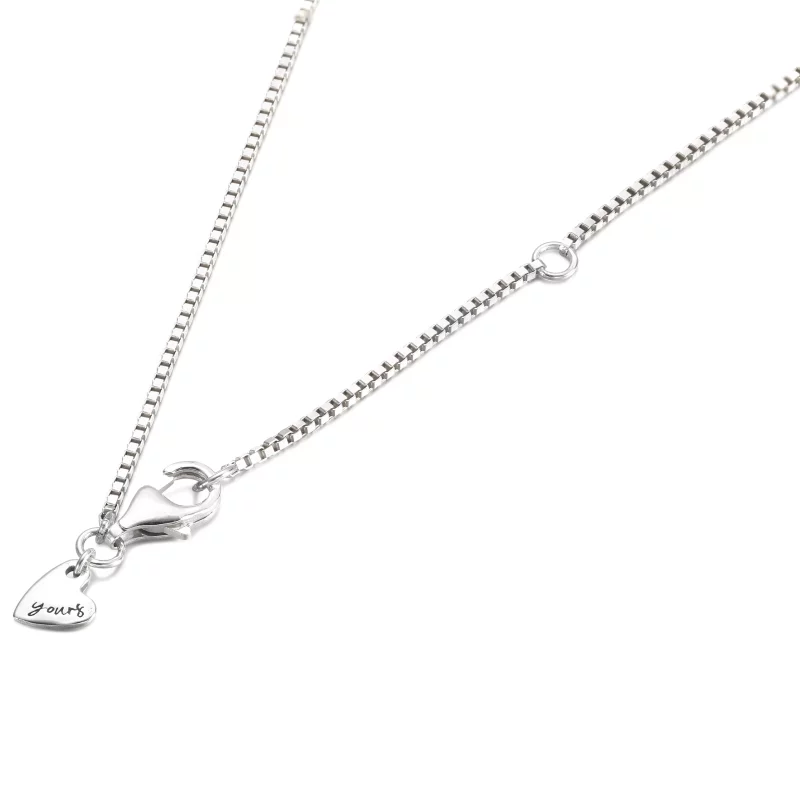 (imagen para) Collar PANDORA Corazón a Mano Alzada Brillante - 380089C01 - Ver 4