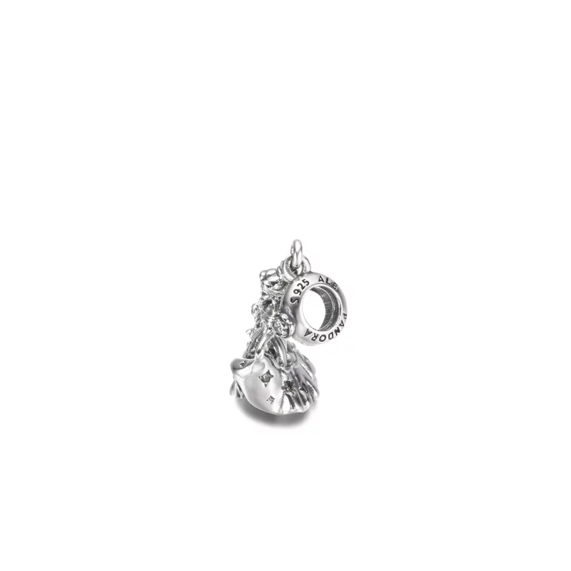 (imagen para) Encanto colgante Pandora Disney Bella bailando con la Bestia - 790014C01 - Ver 5