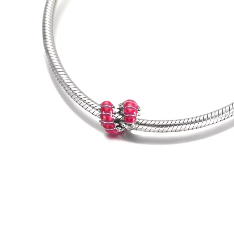(imagen para) Encanto de PANDORA Linda Oruga Rizada - 790762C01 - Ver 5