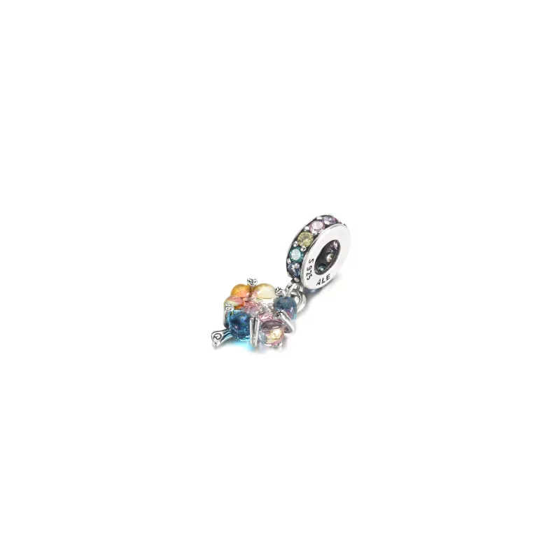 (imagen para) PANDORA Abalorio Colgante de Vidrio Murano Árbol de Unión - 790768C01 - Ver 2