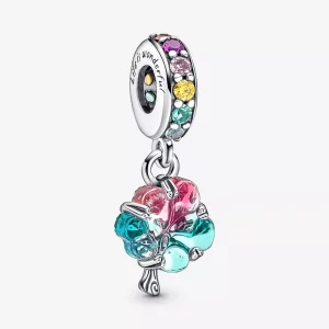(imagen para) PANDORA Abalorio Colgante de Vidrio Murano Árbol de Unión - 790768C01