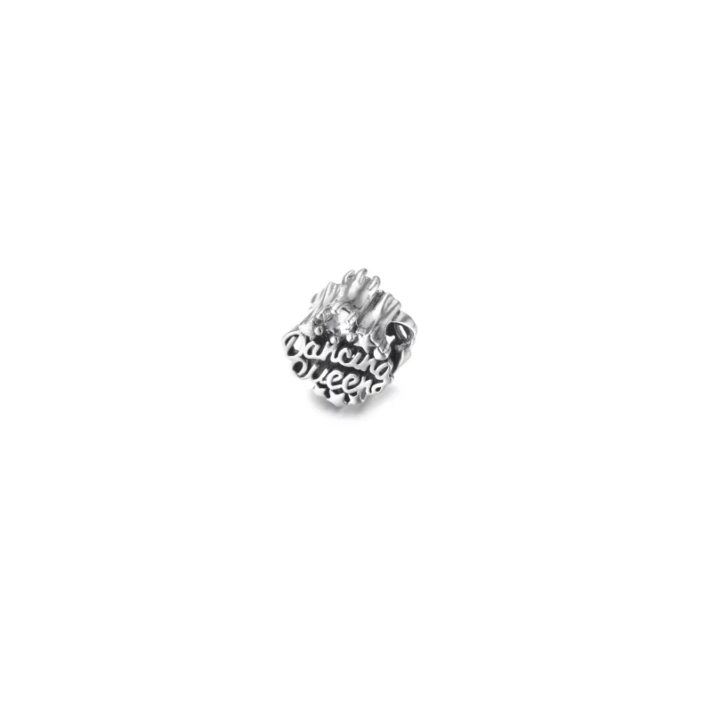 (imagen para) PANDORA Abalorio Dancing Queen de Malla Abierta - 799524C01 - Ver 2