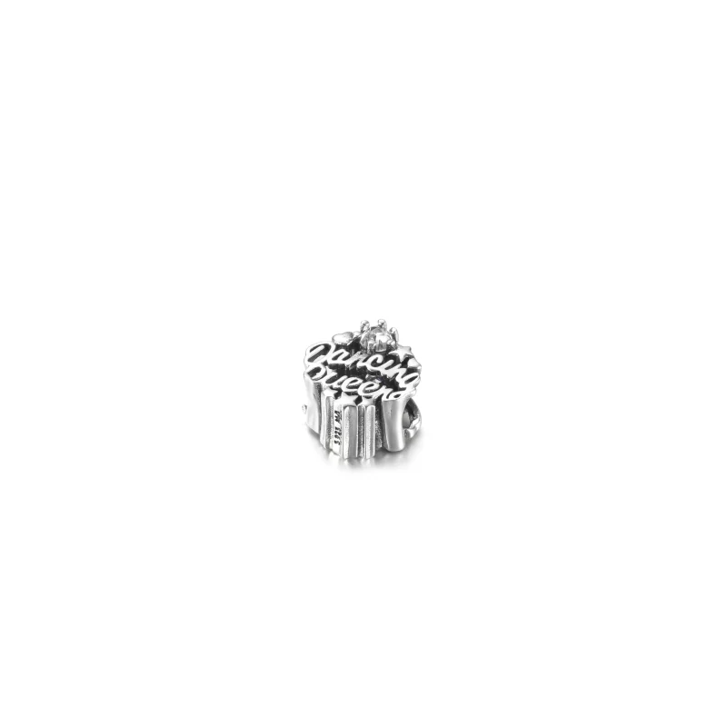 (imagen para) PANDORA Abalorio Dancing Queen de Malla Abierta - 799524C01 - Ver 3