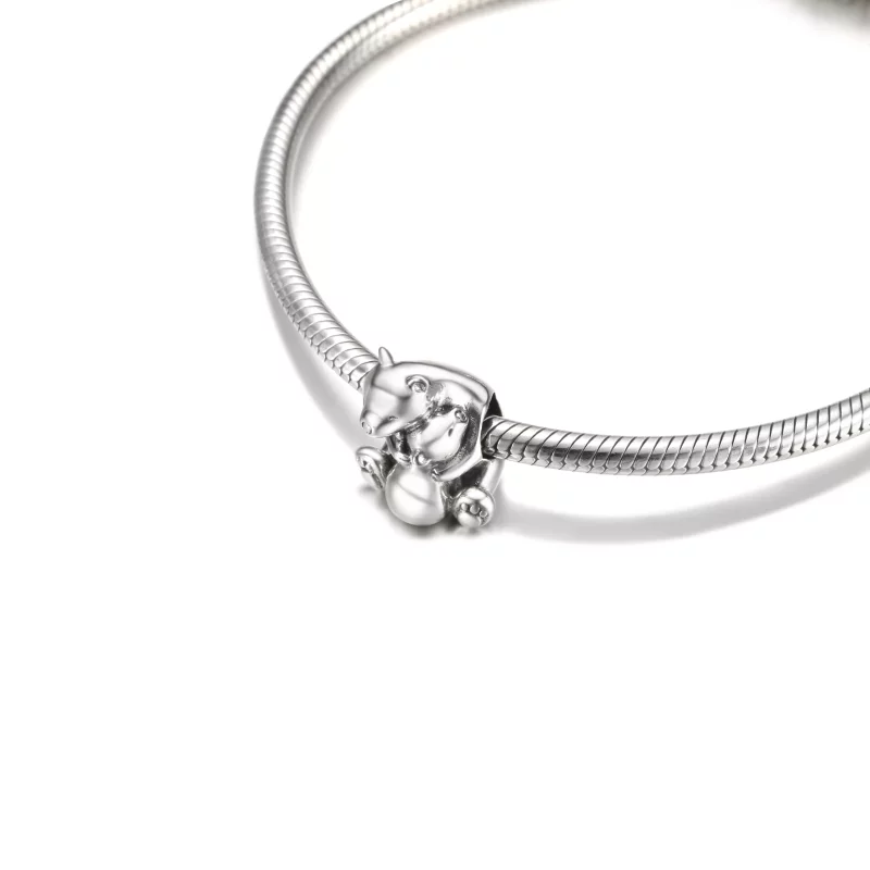 (imagen para) PANDORA Abrazo de Osos Polares Charm - 790032C01 - Ver 6