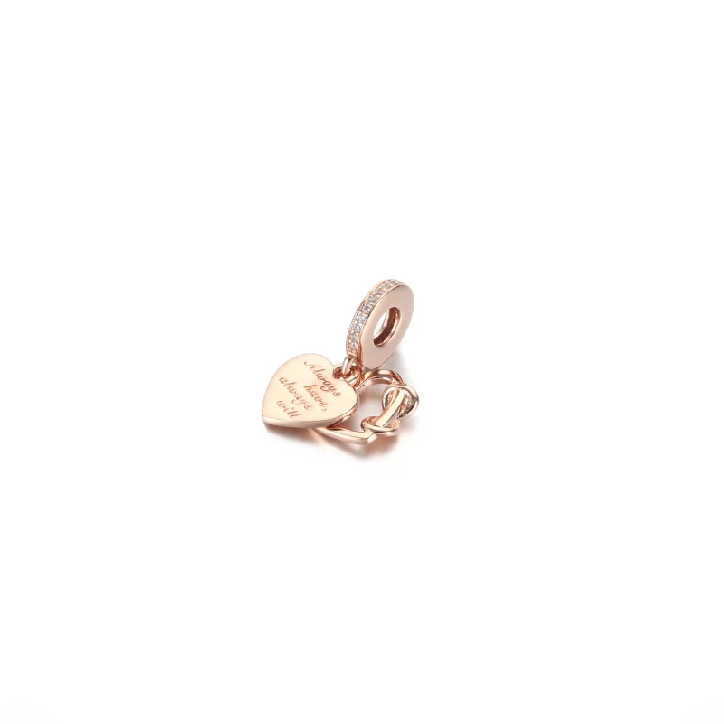 (imagen para) PANDORA Charm colgante Corazón Infinito Love You - 789369C01 - Ver 4