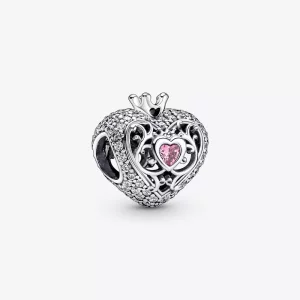 (imagen para) PANDORA Charm Corona Real y Corazón - 790763C01