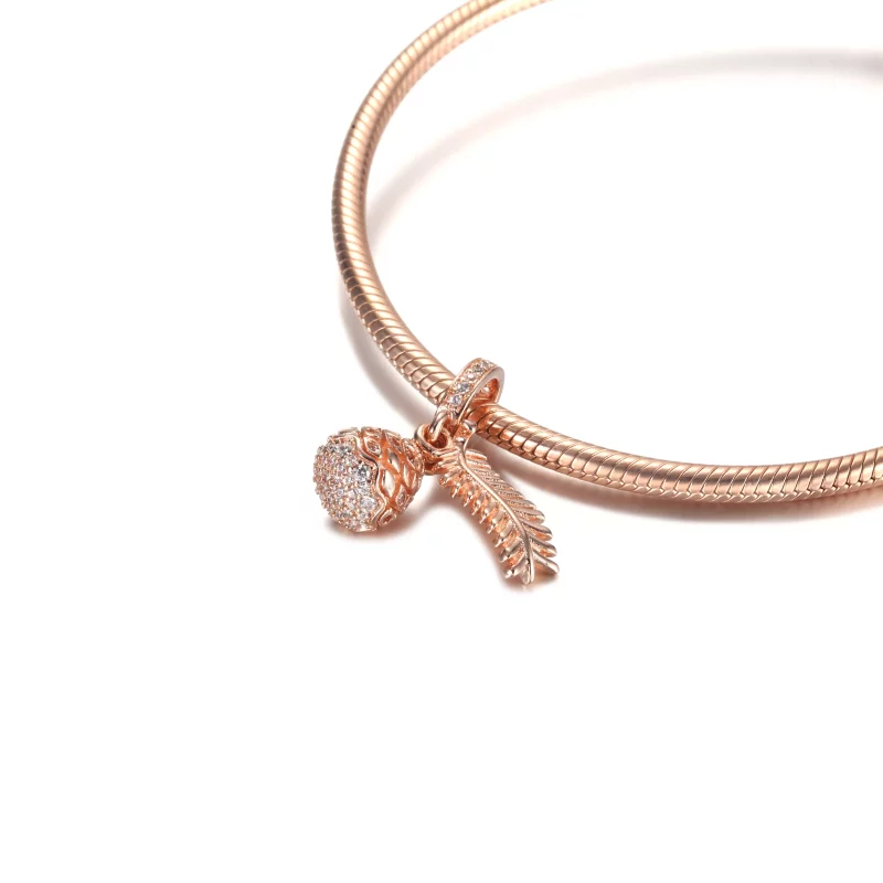 (imagen para) PANDORA Colgante Brillante de Piña - 789557C01 - Ver 5