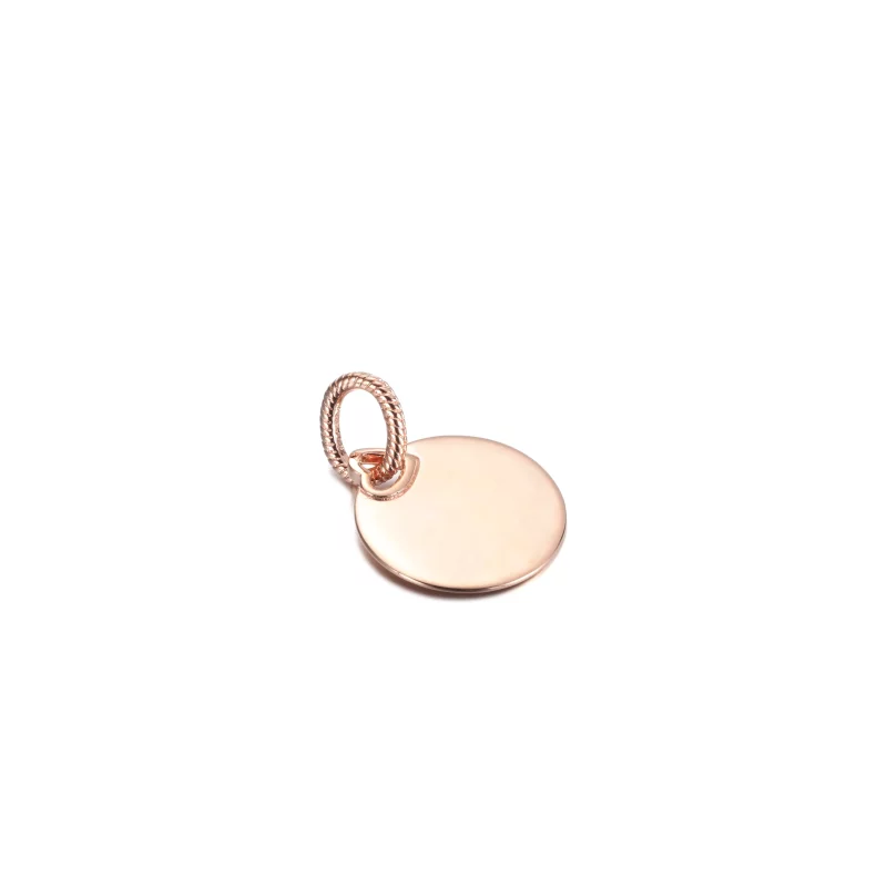 (imagen para) PANDORA Colgante Redondo Grabable - 388610C00 - Ver 3