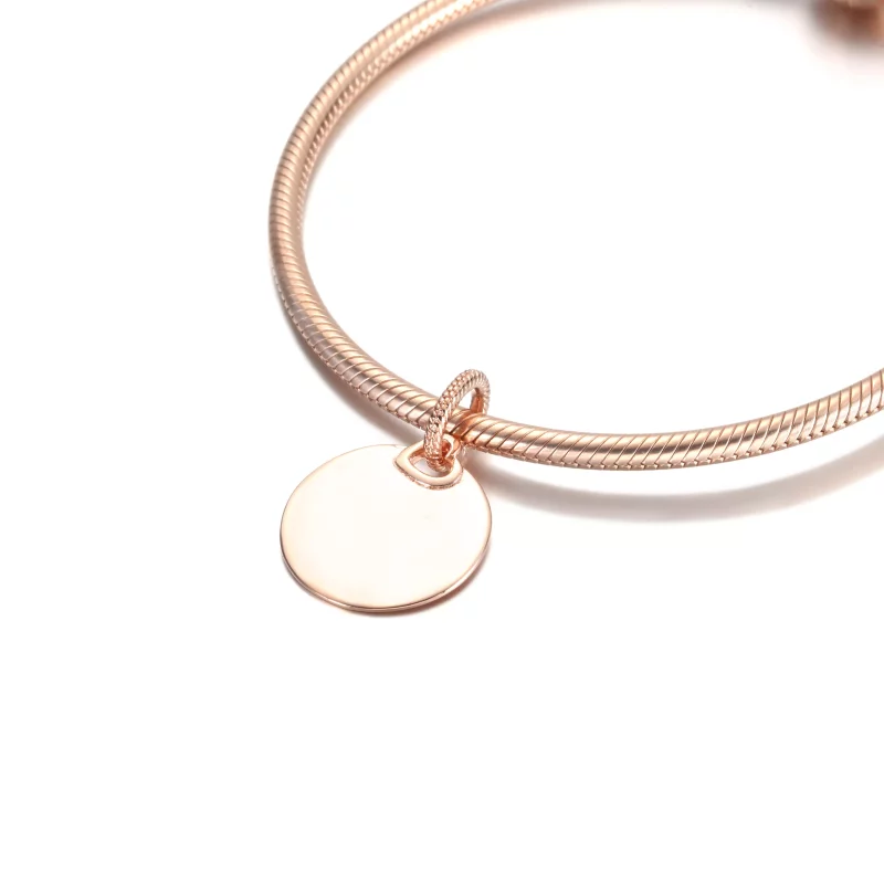 (imagen para) PANDORA Colgante Redondo Grabable - 388610C00 - Ver 4