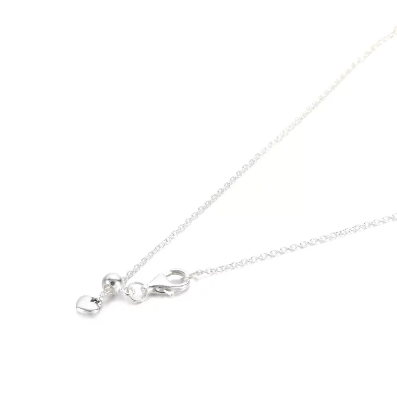 (imagen para) PANDORA Collar de Collier con Corazón Dorado en Relieve - 399399C00 - Ver 4