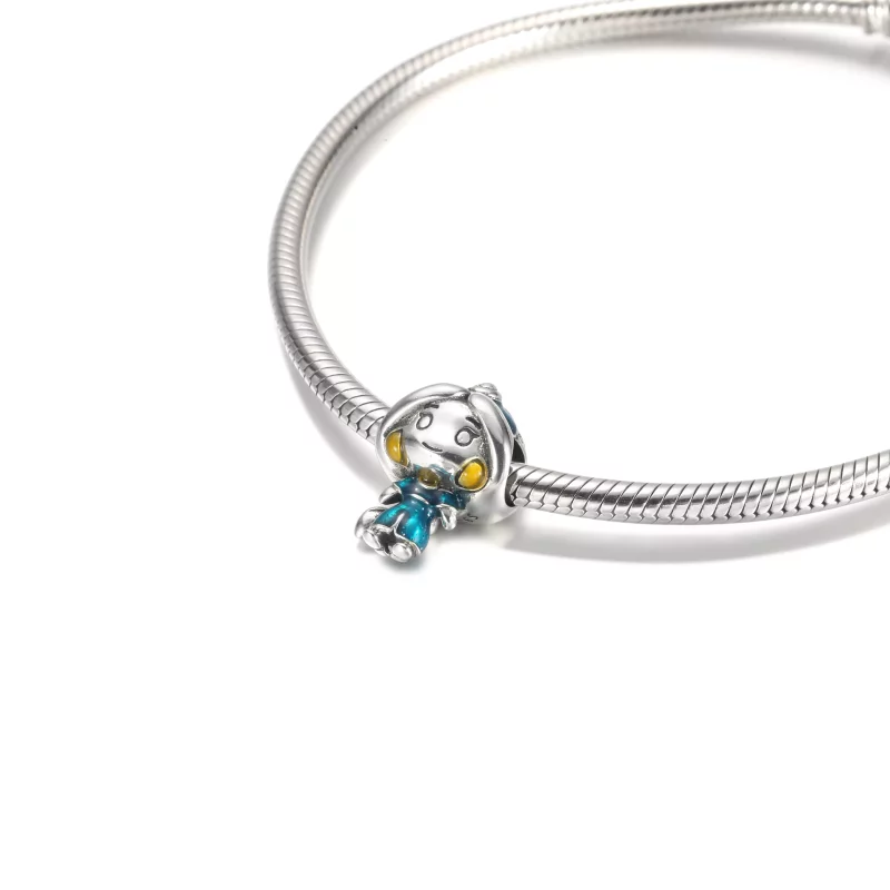 (imagen para) PANDORA Disney Aladdin Princesa Jasmine Charm - 799507C01 - Ver 5