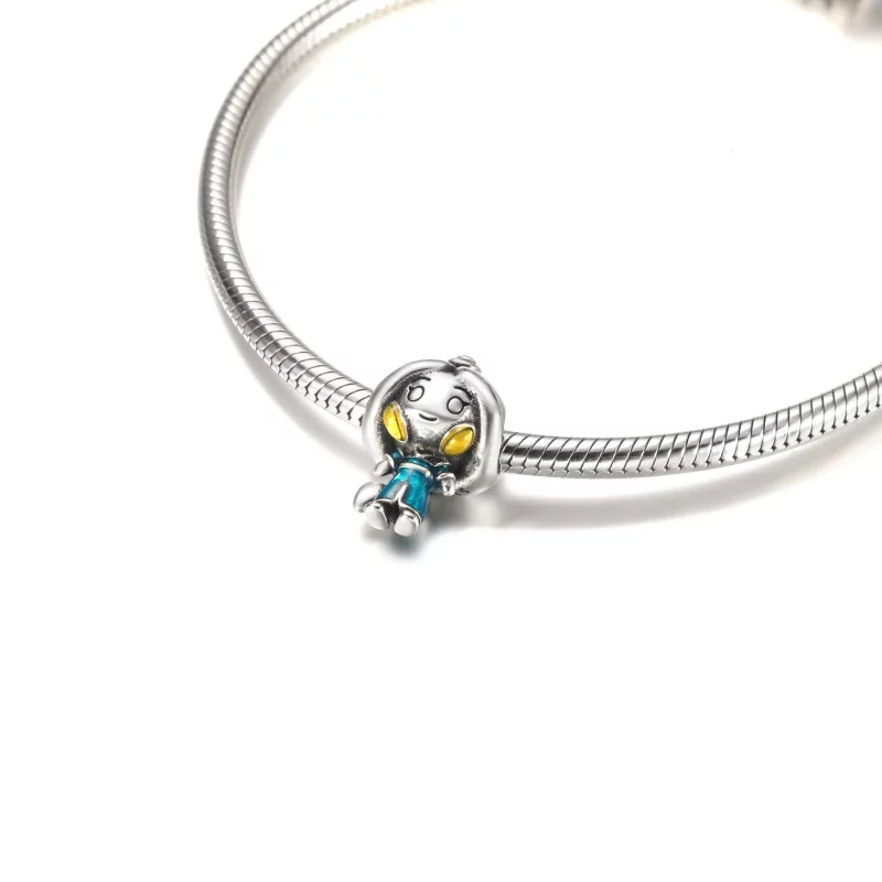 (imagen para) PANDORA Disney Aladdin Princesa Jasmine Charm - 799507C01 - Ver 6