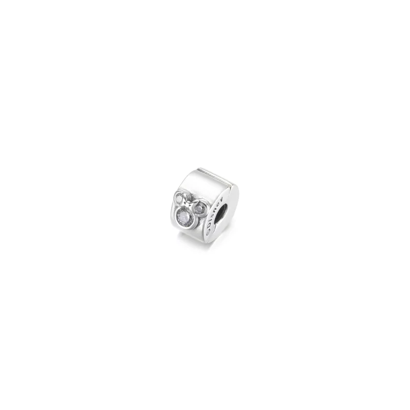 (imagen para) PANDORA Disney Mickey Mouse y Minnie Mouse Clip Charm - 790111C01 - Ver 3