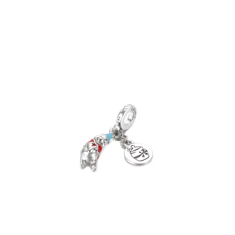 (imagen para) PANDORA Disney Winnie the Pooh Cumpleaños Colgante Charm - 799385C01 - Ver 2