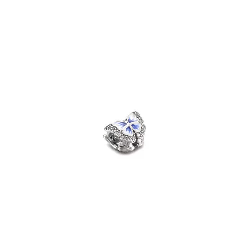(imagen para) PANDORA Encanto Brillante de Mariposa Azul - 790761C01 - Ver 4