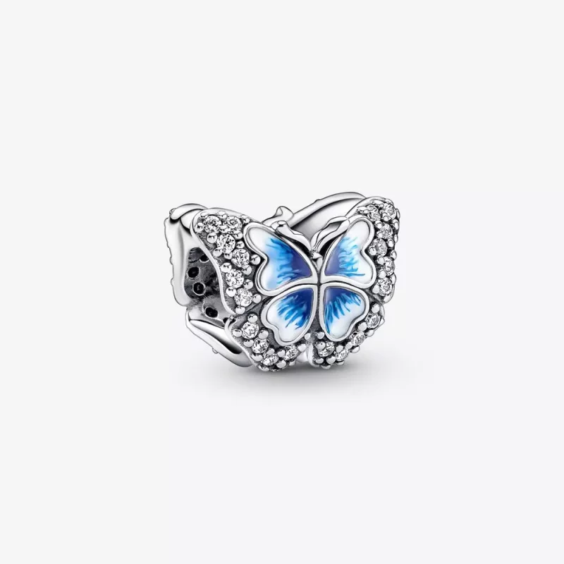 (imagen para) PANDORA Encanto Brillante de Mariposa Azul - 790761C01