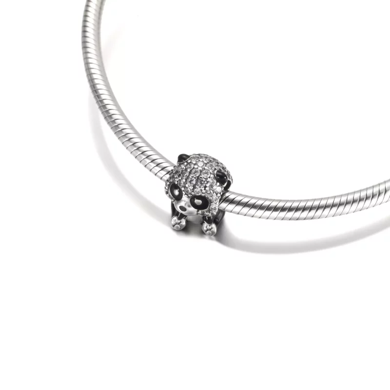 (imagen para) PANDORA Encanto Brillante de Panda Lindo - 790771C01 - Ver 5