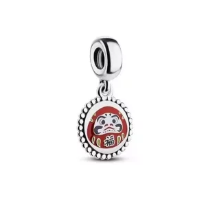 (imagen para) PANDORA encanto colgante de muñeca daruma - 791169C00_E027