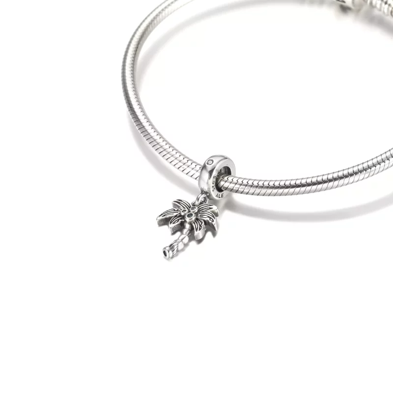 (imagen para) PANDORA Encanto Colgante Palmera y Coco - 799438C01 - Ver 6