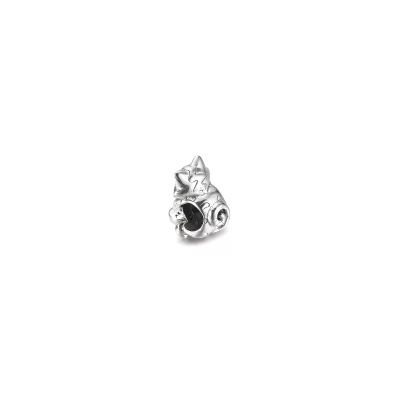(imagen para) PANDORA Encanto de Gatito y Bola de Hilo - 799535C00 - Ver 3