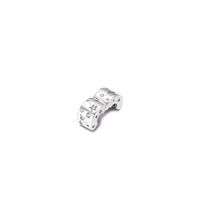 (imagen para) PANDORA Estrellas y Galaxia Clip Charm - 790010C01 - Ver 3