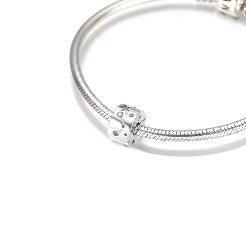 (imagen para) PANDORA Estrellas y Galaxia Clip Charm - 790010C01 - Ver 5