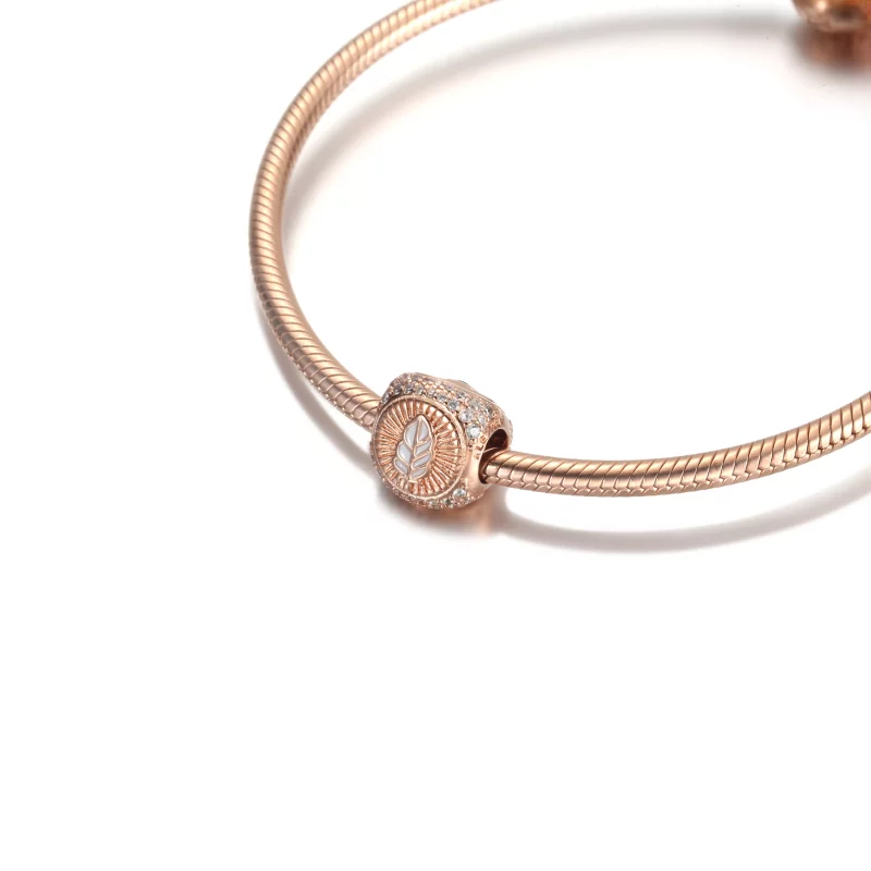 (imagen para) PANDORA Hamsa, Ojo que Todo lo Ve y Pluma Charm de Tres Lados - 780101C01 - Ver 5