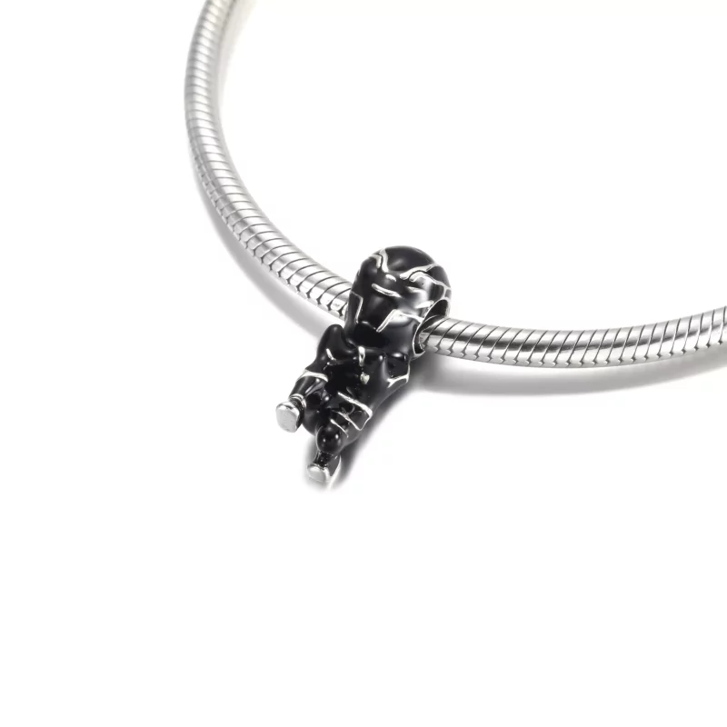 (imagen para) PANDORA Marvel El Charm de Black Panther de Los Vengadores - 790783C01 - Ver 5