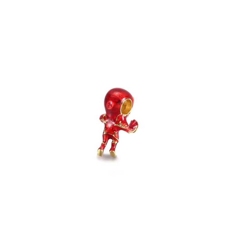 (imagen para) PANDORA Marvel El Charm de Iron Man de Los Vengadores - 760268C01 - Ver 3