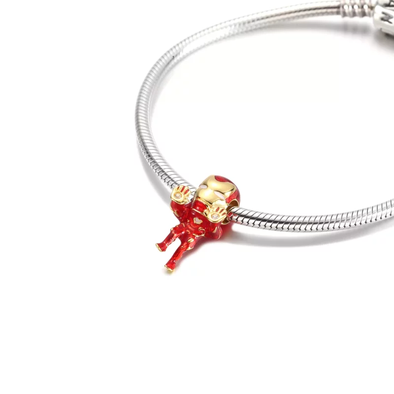 (imagen para) PANDORA Marvel El Charm de Iron Man de Los Vengadores - 760268C01 - Ver 4
