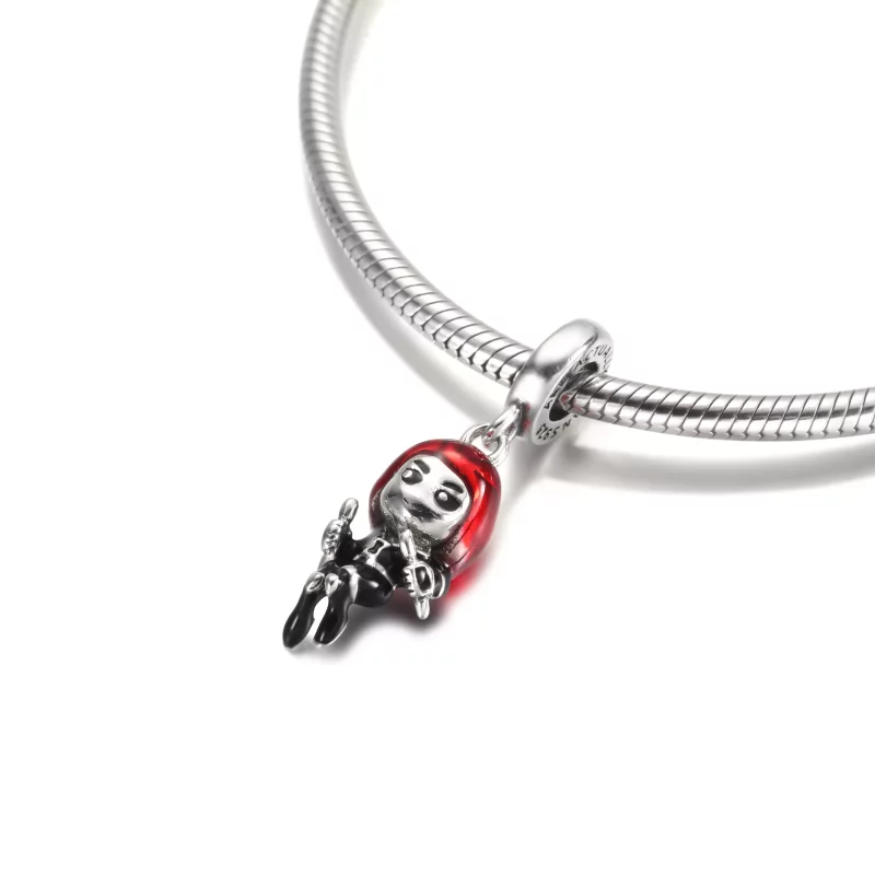 (imagen para) PANDORA Marvel Los Vengadores Charm Colgante de Viuda Negra - 790785C01 - Ver 4