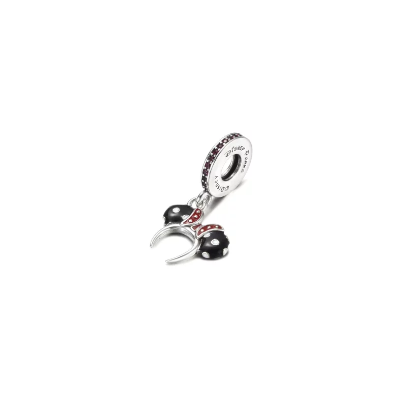 (imagen para) PANDORA Minnie Mouse Diadema de Orejas en Blanco y Negro - P400942464791 - Ver 2