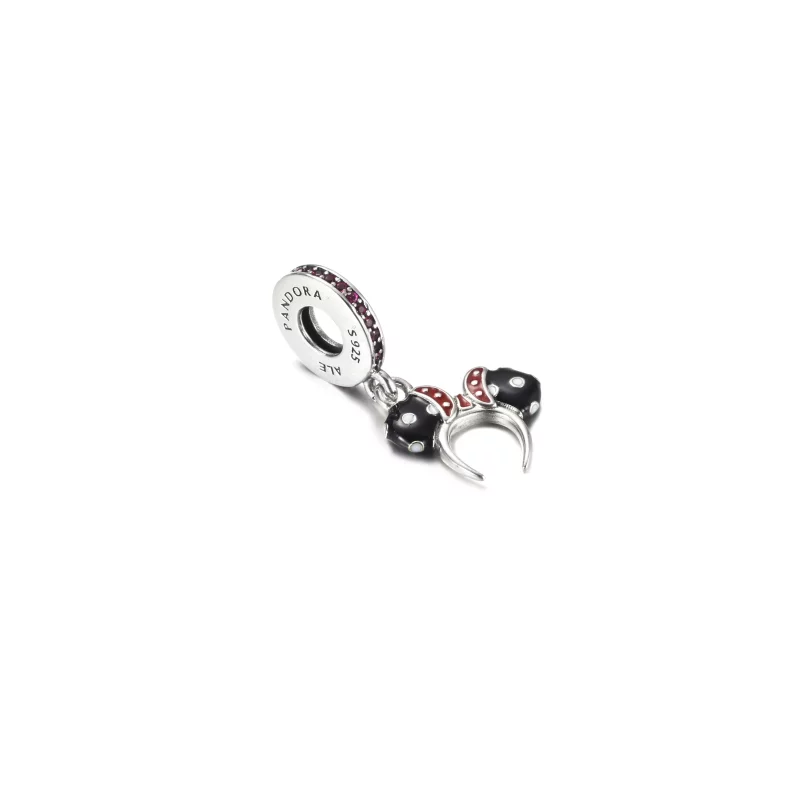 (imagen para) PANDORA Minnie Mouse Diadema de Orejas en Blanco y Negro - P400942464791 - Ver 3