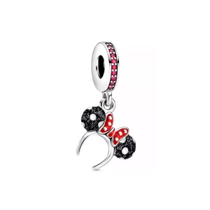 (imagen para) PANDORA Minnie Mouse Diadema de Orejas en Blanco y Negro - P400942464791