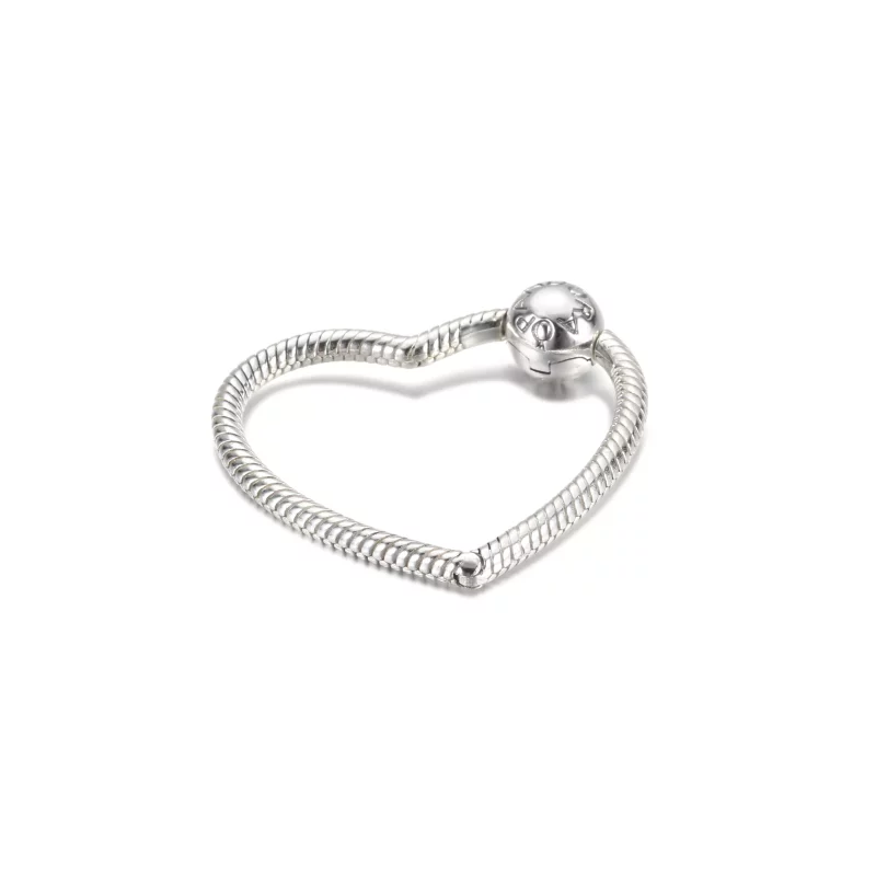 (imagen para) Pandora Moments Portador de Charm en Forma de Corazón - 399505C00 - Ver 2