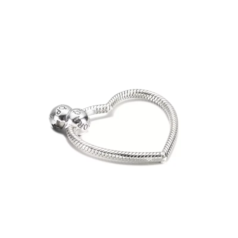 (imagen para) Pandora Moments Portador de Charm en Forma de Corazón - 399505C00 - Ver 4