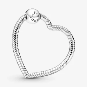 Pandora Moments Portador de Charm en Forma de Corazón - 399505C00 (imagen para) Pandora Moments Portador de Charm en Forma de Corazón - 399505C00