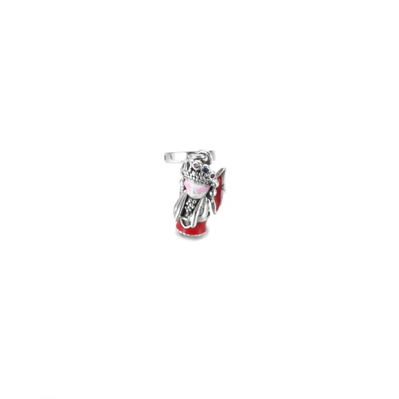 (imagen para) PANDORA Muñeca de la ópera de Pekín - Abalorio colgante - 799387C01 - Ver 4