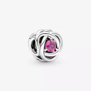 (imagen para) PANDORA Octubre Rosa Amuleto Círculo de la Eternidad - 790065C05