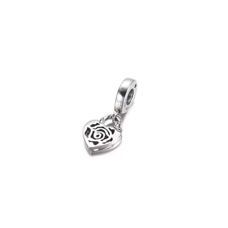 (imagen para) PANDORA Rose Colgante de Candado de Corazón - 790086C00 - Ver 4