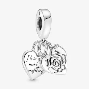 (imagen para) PANDORA Rose Colgante de Candado de Corazón - 790086C00