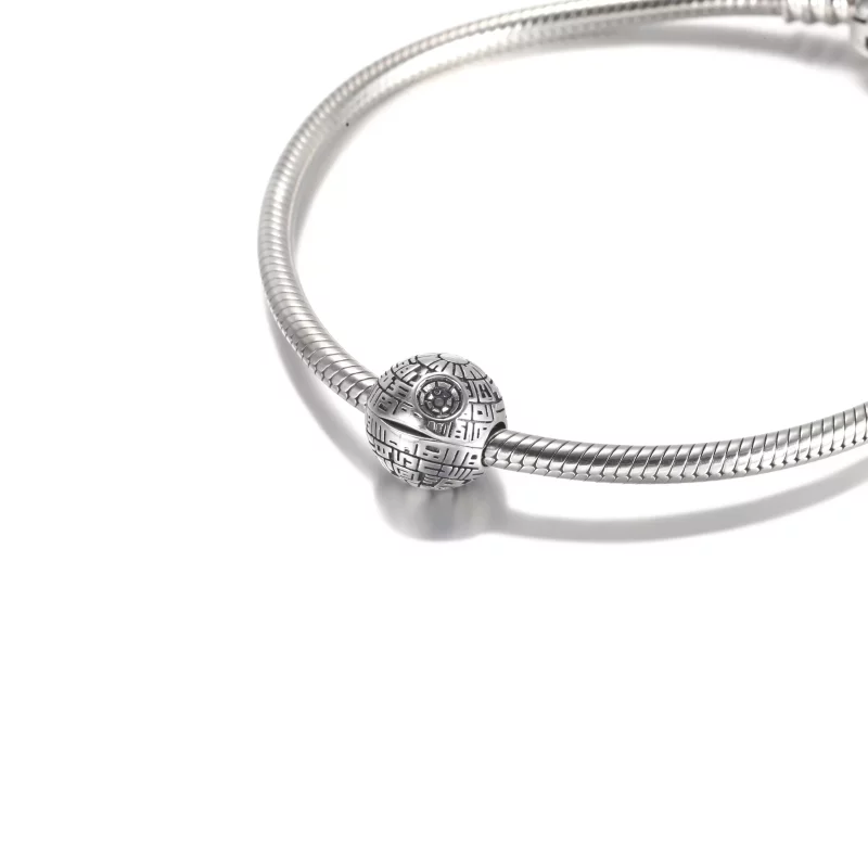 (imagen para) PANDORA Star Wars Estrella de la Muerte Clip Charm - 799513C00 - Ver 5