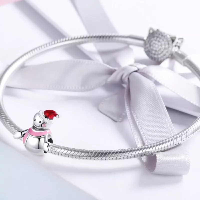 (imagen para) Pandora Style Encanto de Plata Señorita Nieve - SCC854 - Ver 4