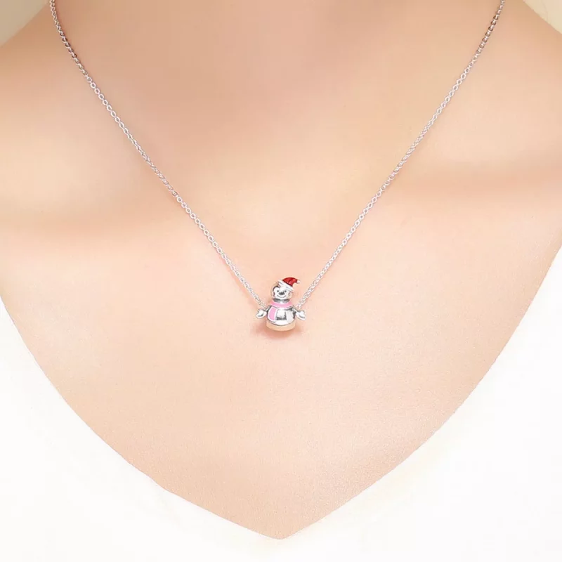 (imagen para) Pandora Style Encanto de Plata Señorita Nieve - SCC854 - Ver 5