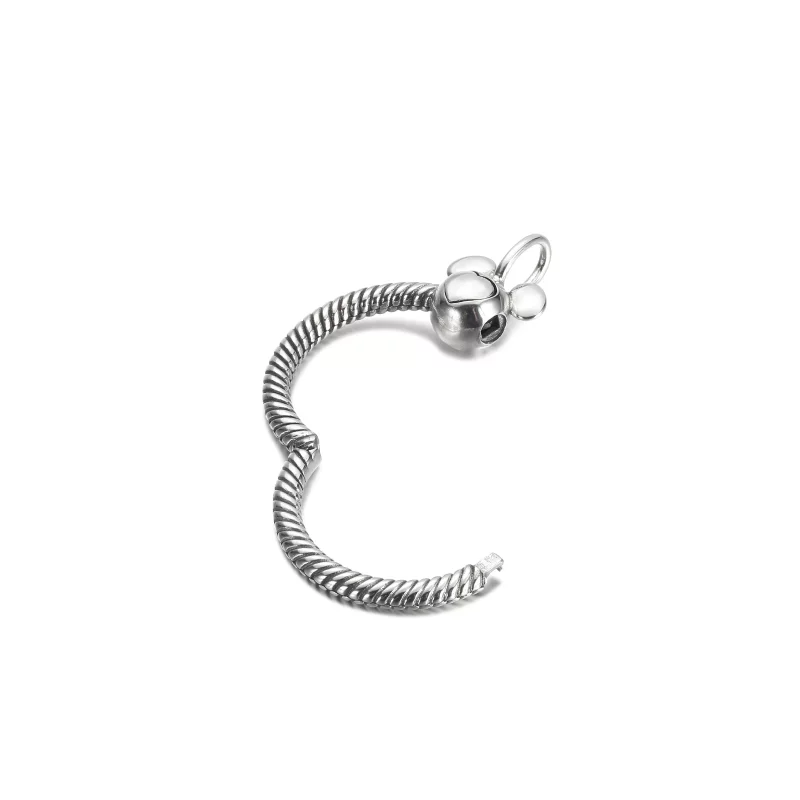 (imagen para) Pendiente grande PANDORA Disney Mickey Mouse O - 390076C00 - Ver 4